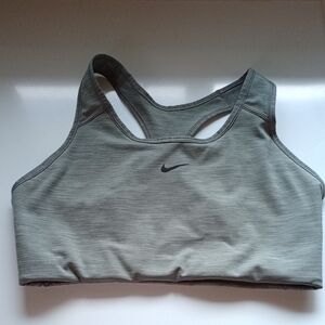 Nike Women's Gray Athletic Workout Sports Bra Size  XL